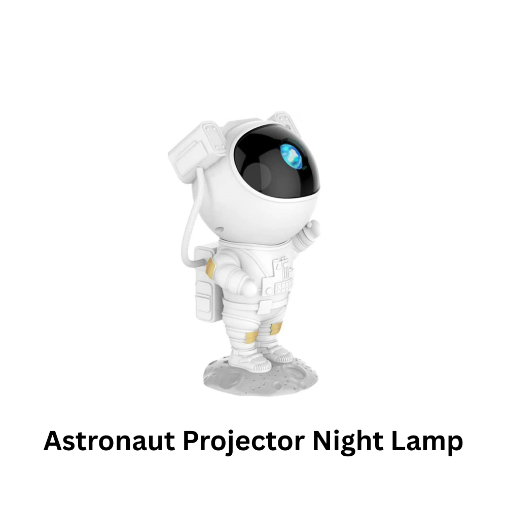 Astronaut Projector Lamp Side View