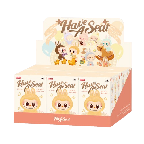 LABUBU DOLL - FULL SET HAVE  A SEAT